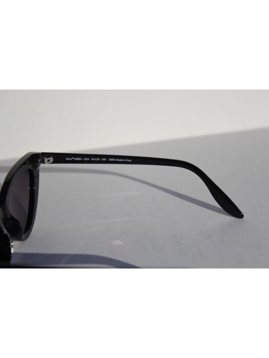 MAUI JIM Lychee POLARIZED Womens Sunglasses DSB891-02A Black/Silver NEW main image 9